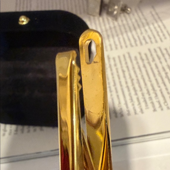 Gold and Silver Tie Clip - Picture 6 of 8